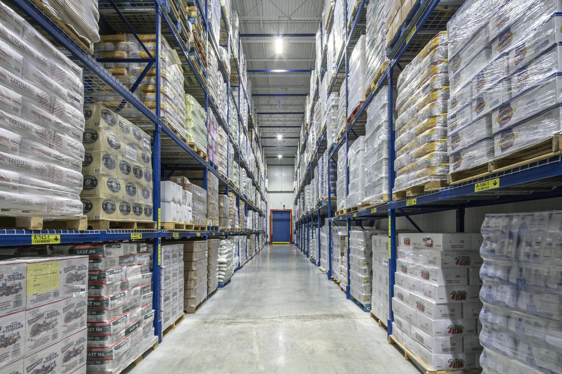 warehouse storage shelving units